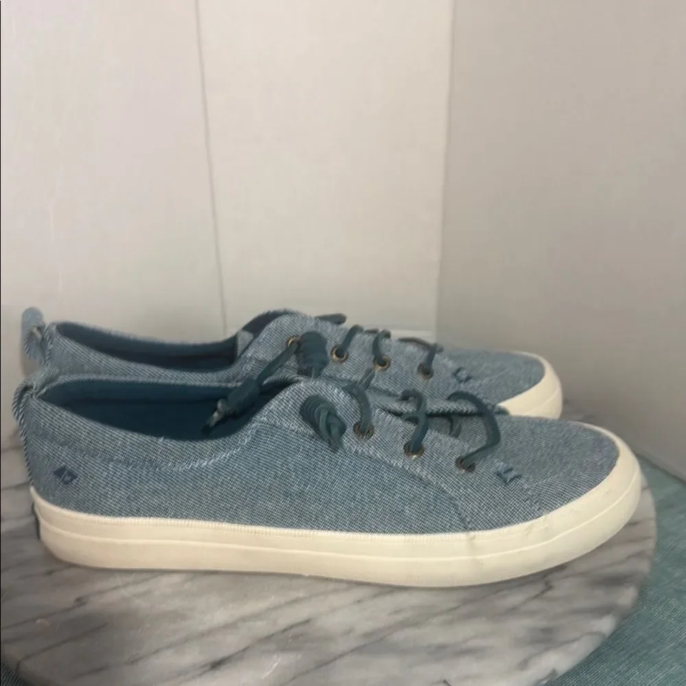 Sperry Blue Canvas Sneakers